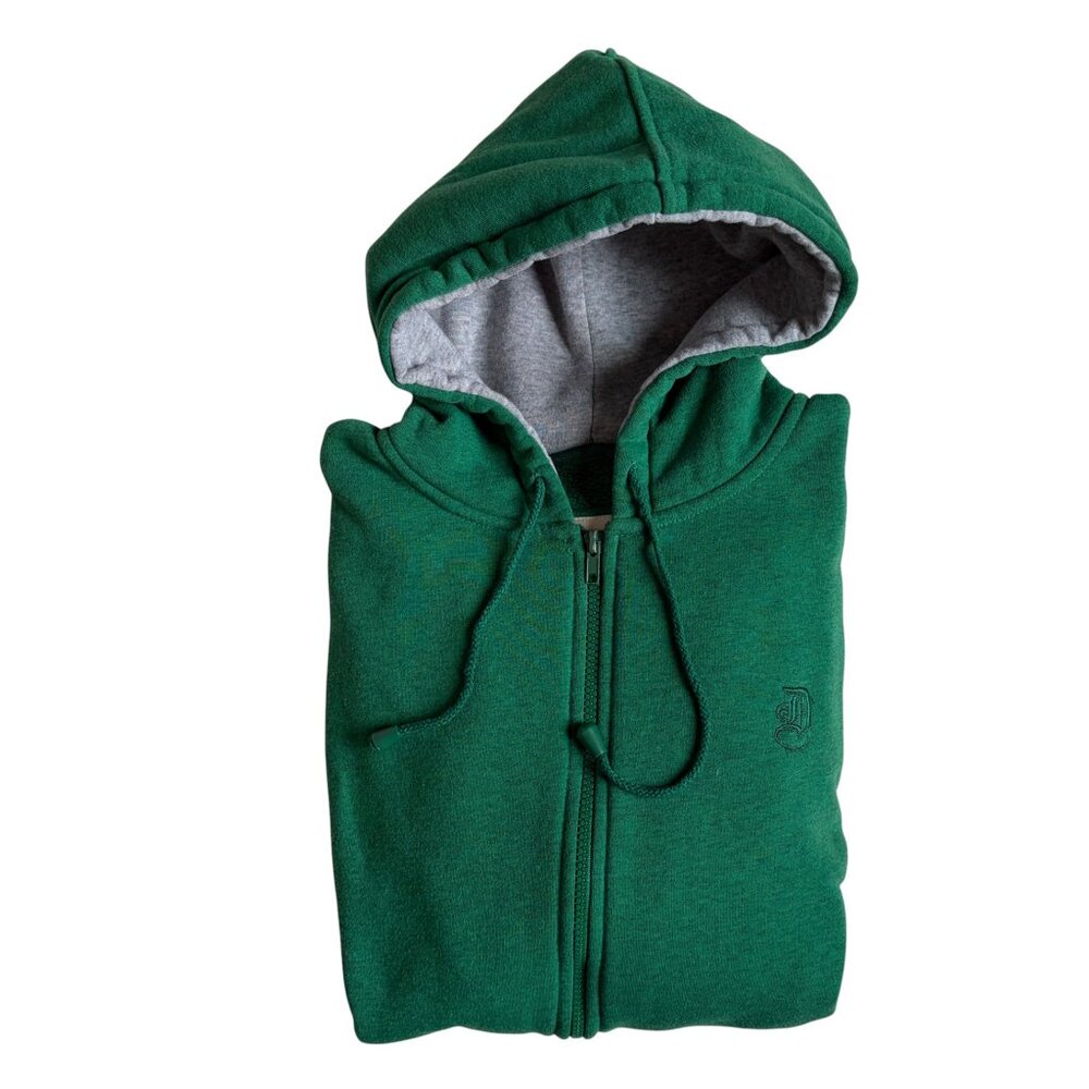Ditch Plains Full-Zip Hoodie (Green) - Size Large